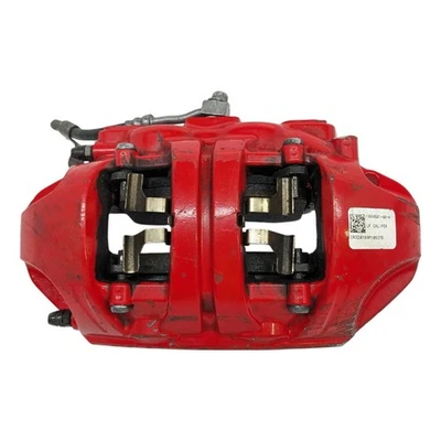 TESLA MODEL 3 Performance BRAKE CALIPER FRONT LEFT RED 2017-2023 1044641-46-A - Image 1 of 4