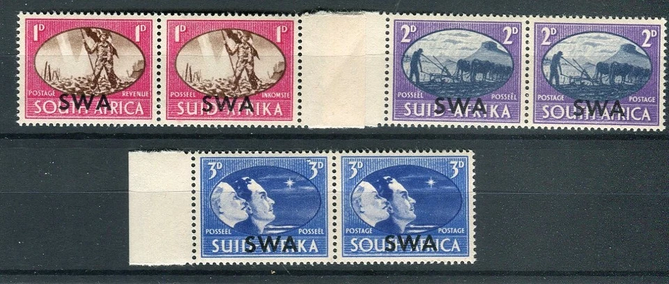 Sudáfrica KGVI 1945 Victoria SG131/3 MNH Foto 1 de 1