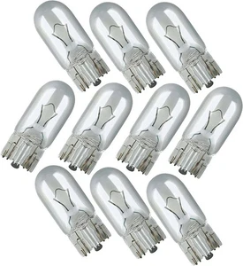 501 Capless Seiten Glühbirnen - 12V 5W Halogen Seitenlicht Autolampen Birne - 10 Stück - Bild 1 von 5