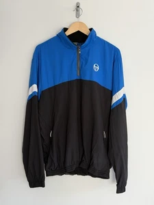 Chaqueta deportiva Sergio Tacchini media cremallera azul negro 2XL - Imagen 1 de 14