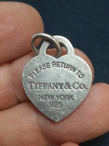 Grande, Iconico ciondolo a forma di Cuore Tiffany & Co XL. Argento 925. - Foto 1 di 8