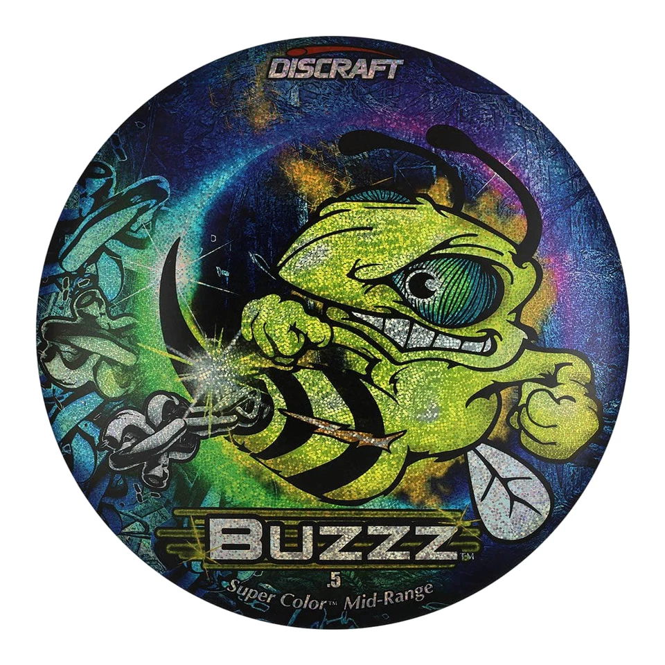 Disco de golf Discraft SuperColor Gallery Buzzz cadenas azul brillante gama media máximo Foto 1 de 1