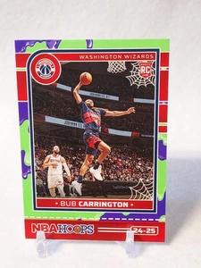 BUB CARRINGTON 2024-25 Haunted Hoops #277 [Slime] Wizards Rookie (RC) - Picture 1 of 2