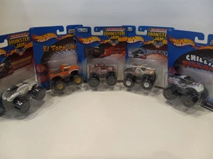 Hot Wheels Monster Jam Monster Trucks Lot- El Toro Loco, Jurassic Attack, more - Picture 1 of 11
