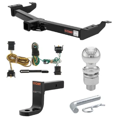 Curt Class 4 Trailer Hitch Tow Package for Ford Econoline Van E-150/E-250/E-350 - Image 1 of 4
