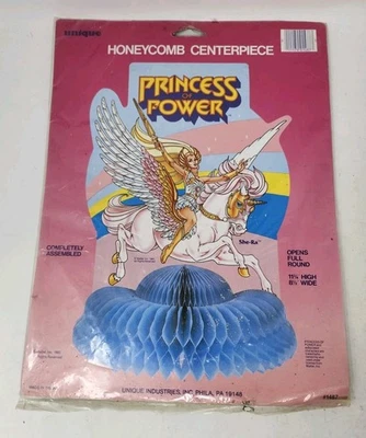 Centro de mesa de panal Princess of Power 1985 único de colección nuevo sin precio base  Foto 1 de 4