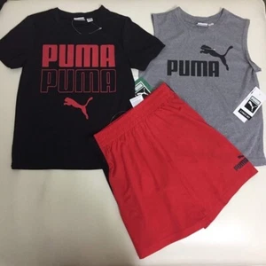 Puma  boy 3-pieces shorts set $42 0086 - Picture 1 of 6