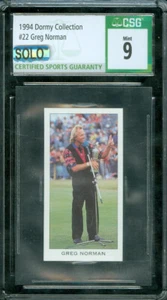 1994 DORMY ERROR SET # 22 GREG NORMAN HOF CSG 9  MAC SOLO FINEST GRADE * - Picture 1 of 2