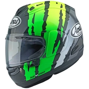 Arai RX-7V Evo - Blade Yellow Motorcycle Helmet - Picture 1 of 2