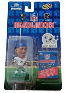 Neu Deion Sanders # 21 Dallas Cowboys 1996 NFL Football Headliners 3" Figur - Bild 1 von 2