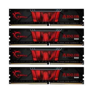 G.Skill Aegis 32 GB (4x8GB) DDR4-3000 PC4-24000U F4-3000C16D-16GISB #326313 - Bild 1 von 1