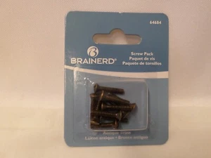 Brainerd Vite 10 Viti Piastra Interruttore Ottone Antico 64684 Nuovo Sigillato - Foto 1 di 2