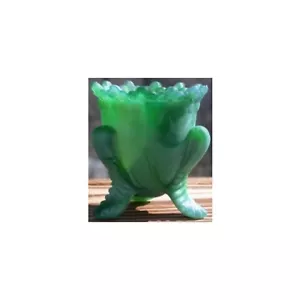 Boyd's Kristall Kunst Glas Boyd Vergissmeinnicht Zahnstocher Halter KLEEBLATT SATIN Ohio - Bild 1 von 1