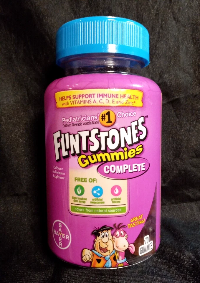 Flintstones Kids Complete Multivitamin Gummies 70 Ct