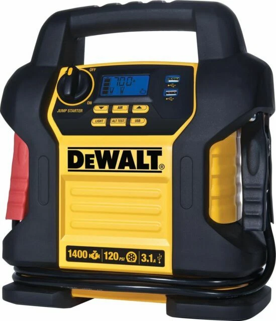 DEWALT DXAEJ14 Jump Starter 700 Amps Digital Air Compressor