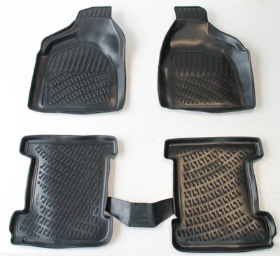 Tappetini a Vaschetta Specifici per Panda 141 4x4 750 1987 2003 Tappeti auto Gom - Immagine 1 di 4