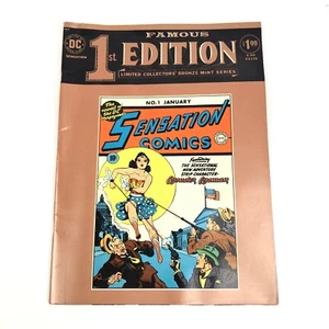 1974 Famoso 1° Edizione Sensation Comics Wonder Woman, C-30, Bronzo Serie Mint - Foto 1 di 12