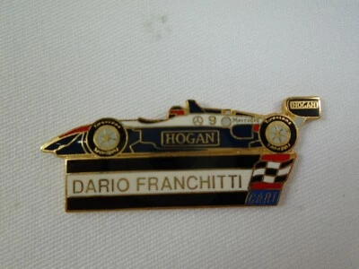 1997 Dario Franchitti #9 Hogan carrinho de corrida IndyCar broche de colecionador Mercedes-Benz - Imagem 1 de 4