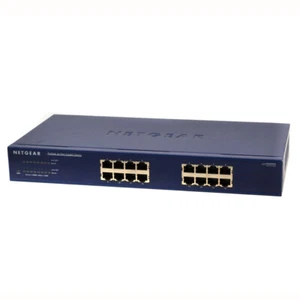 NetGear JGS516 - ProSafe 16 Port Gigabit Ethernet Unmanaged Switch 1U - Picture 1 of 4