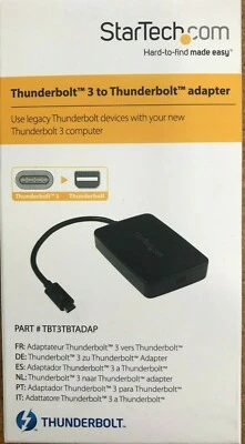 StarTech.com -TBT3TBTADAP - Converter Thunderbolt 3 To Thunderbolt 2 Adapter - Image 1 of 4