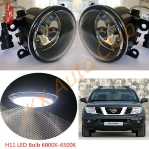 For Nissan Navara D40 Frontier PATHFINDER R51 LED Bulb Fog Light Bumper Lamp x - Picture 1 of 9