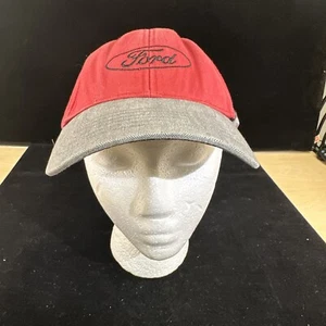 Ford F-Series Truck Mens Hat Available Red & Gray Strap Back Embroidered - Picture 1 of 7