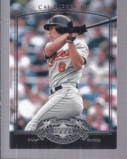 2005 UD Past Time Pennants Baltimore Orioles Baseball Card #13 Cal Ripken