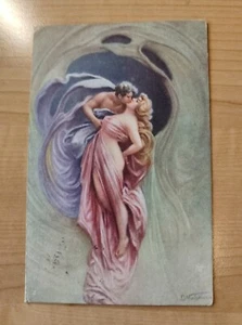 MASTROIANNI Illustrator EDIT.A.TRALDI alte Postkarte  - Bild 1 von 2