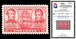 Scott 791 1937 2c Navy Issue Mint Graded XF-Sup 95 NH with PSE CERT - Picture 1 of 1