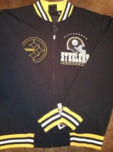 New PITTSBURGH STEELERS HARDKNOCK FLEECE JACKET NFL TEAM APPAREL - Picture 1 of 4
