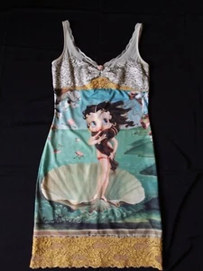 Eletra Casadei Betty Boop Birth of Venus Vintage Dress - Picture 1 of 12