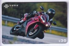 ASIE TELECARTE / PHONECARD .. CHINE 30Y UNICOM MOTO MOTORCYCLE BIKER RACING