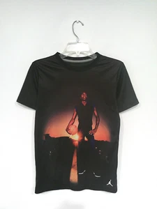 Nike Air Jordan Boys Tee Size Large Retro Flight Runway Jumpman Kids 12-13 Years - Picture 1 of 7