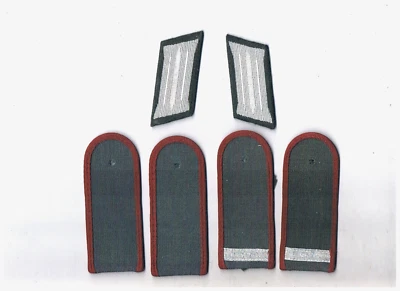 NVA -MfS Stasi Wachregiment Feliks Dziejinski- Berlin- Schulterstücke Gefreiter - Bild 1 von 2