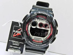 CASIO G-shock Men's Digital Watch GD-120TS-1JF Black Japan New in Box - Picture 1 of 5