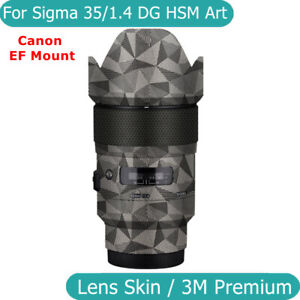 Decal Skin For Sigma 35mm F1.4 DG HSM Art Vinyl Wrap Film Lens Sticker /EF Mount