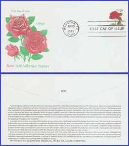 USA3 #2490 U/A ARTMASTER FDC Red Rose S/A - Picture 1 of 1