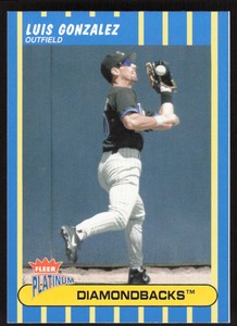 2003 Fleer Platinum   Luis Gonzalez #141 Arizona Diamondbacks
