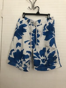 Herren American Eagle Boardshorts Badehose Gr. 32 weiß blau Surf Skate Strand - Bild 1 von 11