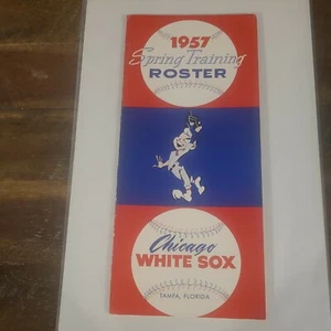 Vintage 1957 Chicago White Sox Roster. Spring Training. Rare. MLB. Hard to find - Picture 1 of 7