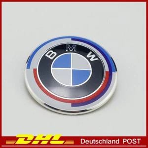 Emblem 50 Jahre Badge Weiß Bleu 47mm Lenkrad für BMW - Bild 1 von 5