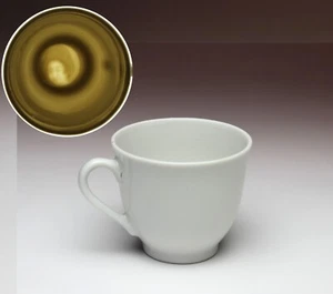 Coppa Geisha Demitasse Porcellana Non Dipinta Bianca Cina Dipinti Tu NUOVO Giappone - Foto 1 di 6