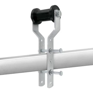 Adjustable Keel Roller with Panel Bracket Assembly Tongue Mount Roller 4" Wid... - Photo 1/6