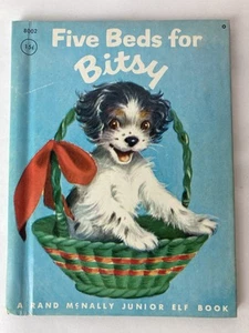 Fünf Betten für Bitsy von Ian Munn Ein Rand McNally Junior Elfe Buch 1950 - Bild 1 von 10