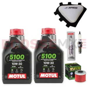 KIT DE SERVICIO DE MOTOCROSS HONDA CRF250R FILTRO DE AIRE FILTRO DE ACEITE MOTUL 2025-2026 NGK - Imagen 1 de 6