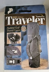 Intech 1000 Edition Traver Golf Travel Cover Bag Black. New In Box  - Picture 1 of 5