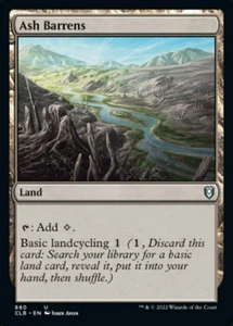 Ash Barrens - Commander Legends: Battle for Baldur's Gate #880 MTG Magic The Gat - Picture 1 of 1