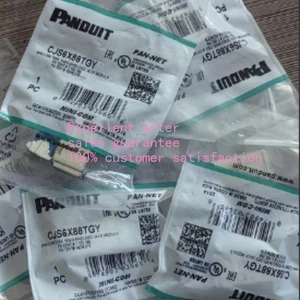 50PCS New Mini-Com TX6A 10GIG Shielded Jack Module AMK CJS6X88TGY Freight Free - Picture 1 of 3