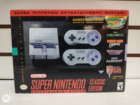 Super Nintendo Classic Edition SNES Console with HDMI 21 Games Gently Used