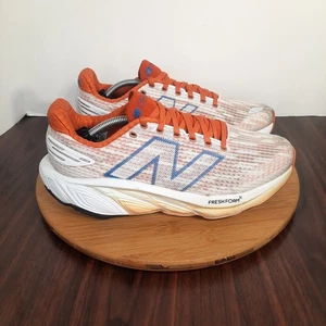 Scarpe New Balance Fresh Foam X Balos donna 9,5 bianco arancione sneakers da corsa - Foto 1 di 10